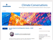 Tablet Screenshot of emersonclimateconversations.com